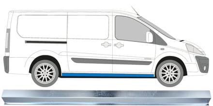 Reparatie dorpel voor Citroen Jumpy 2007-2016 / Links = Rechts