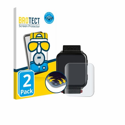 BROTECT - Screenprotector voor Garmin Venu X1 - Folie Beschermfolie matte volledig dekking 2 Stuks