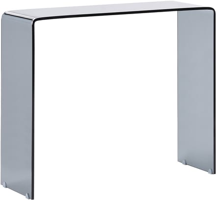 KENDALL - Consoletafel - Zwart - Veiligheidsglas