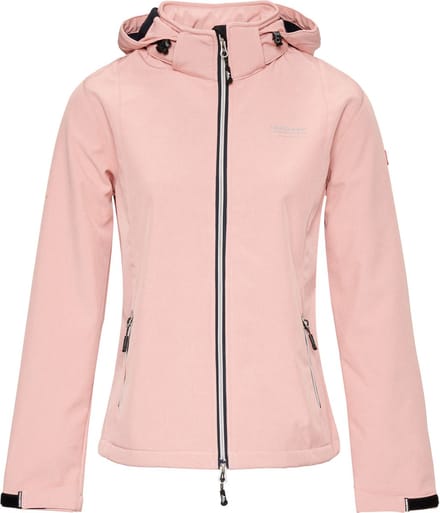 Nordberg Rinda Softshell Jas Dames - Kleur Roze - Maat M
