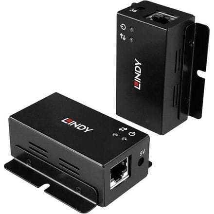 LINDY 2 Port USB 2.0 Cat.6 Extender USB-extender USB-A 2.0 Via netwerkkabel RJ45 50 m