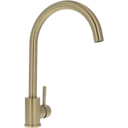Luzzo ® iseo keukenkraan brushed brass rvs mengkraan keuken -