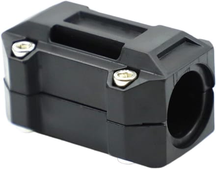 Motor Beschermer - Valblok Motor - Motor Onderdelen - ABS Constructie - 22-28 mm - Zwart