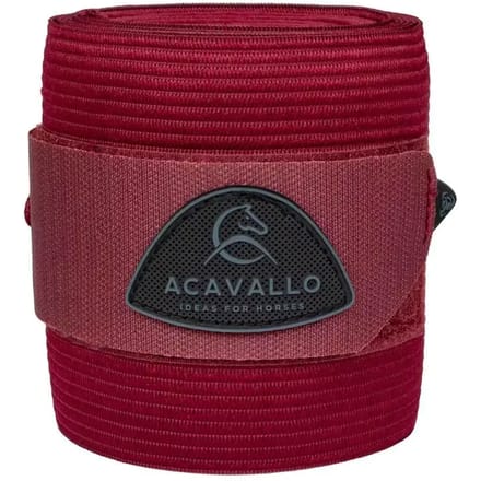 Polo bandages voor paarden met elastiek Acavallo (x2)