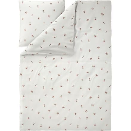 LIVARNO Mousseline dekbedovertrek 140 x 200 cm (Kersen)
