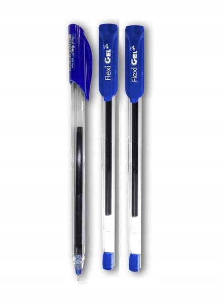 Penmate Flexi Gel Gelpen Blauw - 3 Stuks
