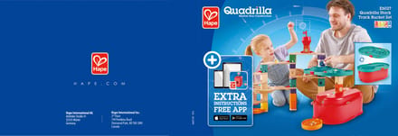 Hape Quadrilla Stack Track Bucket Set - Knikkerbaan Bouwset 90 Delig, Speelgoed vanaf 4 Jaar