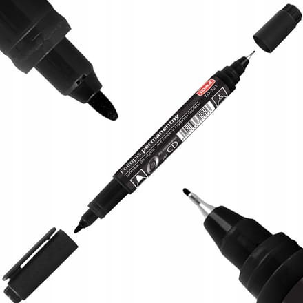 Permanent Take Dubbelzijdige CD Marker Zwart