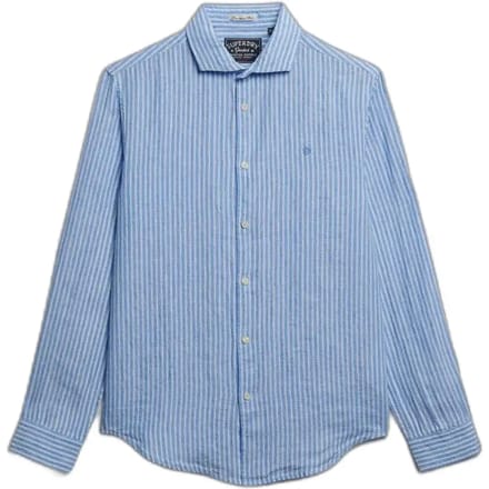 Linnen overhemd met lange mouwen Superdry Riviera