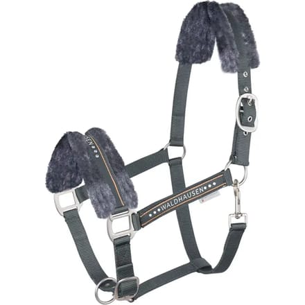 Paardenhalster met bont Waldhausen Elegant