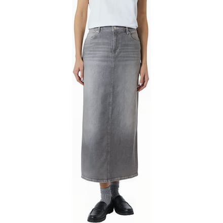 Comma  Skirts Grey-denim Maat: 40 | Spijkerrokken Outlet | Dames | Grijs