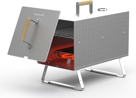 Barbecook Otto 2.0 - Rookoven - Elektrisch - RVS - 51x26x41cm