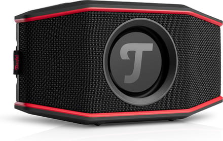 Teufel ROCKSTER GO 2 - Portable bluetooth stereospeaker - Waterdicht IPX67 - zwart & rood