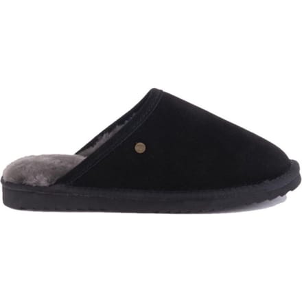 Warmbat Classic Unisex Suede Unisex Sloffen - Zwart