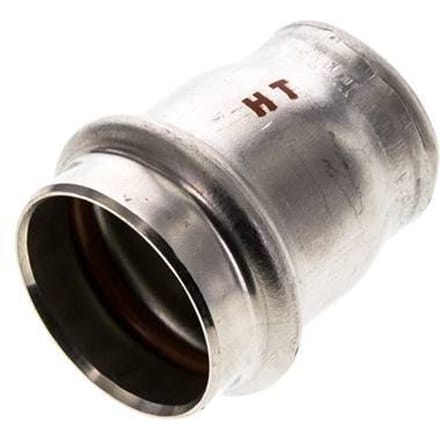 End Cap - 28mm Persmof - RVS