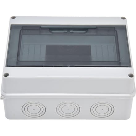 Boîtier de distribution étanche IP65, boîtier de jonction électrique extérieur à 8 voies pour disjoncteur
