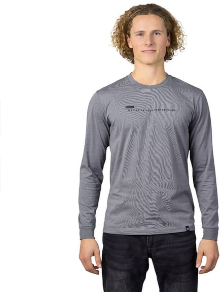 Hannah Kirk T-shirt Met Lange Mouwen Grijs M Man