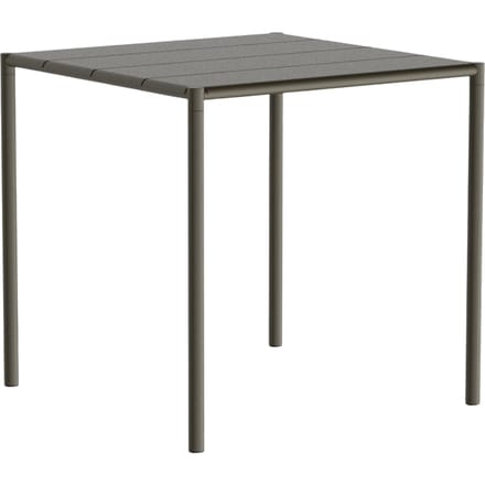NINE Sinus tuintafel - dark green - 75,5 x 75,5 cm