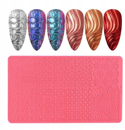 Born Pretty - Siliconen 3D Vorm - Nagelversiering - K3D-01 - Herbruikbaar