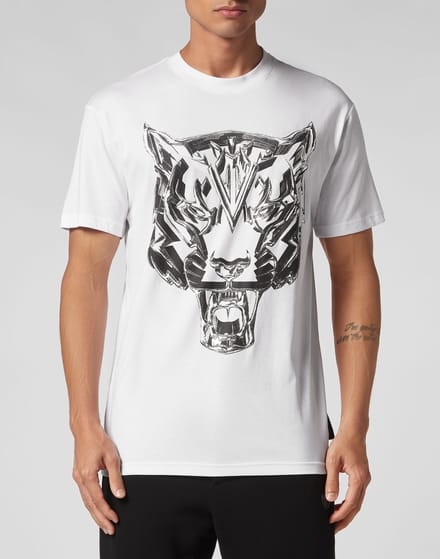 T-Shirt Ronde Hals Chrome Tiger
