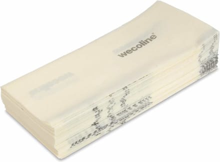 Stofwisdoek Geimpregneerd Geel | 60 x 25 cm 40 gram | 50 stuks