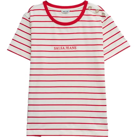 Gestreept dames-T-shirt Salsa Jeans