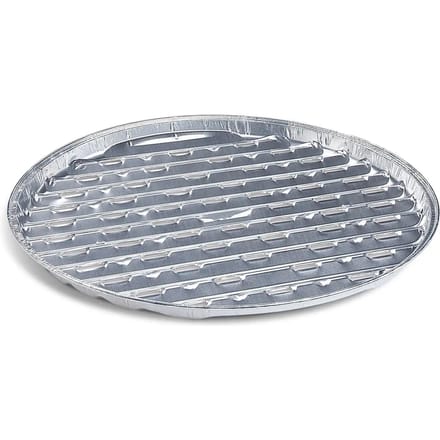 Aluminium Bakplaatjes voor de Grill Rond 34X2 Cm. 3 St.