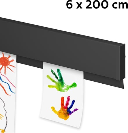 Artiteq Schilderij Ophangsysteem 12 meter All-in-one Info Rail / Zwart