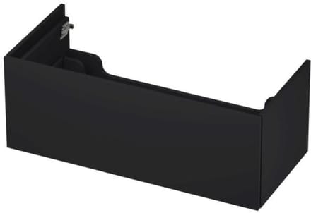 INK - Onderkast 1 Lade Push 2 Open Bestaande Uit - 1000x450x376 Mm - Mat Zwart