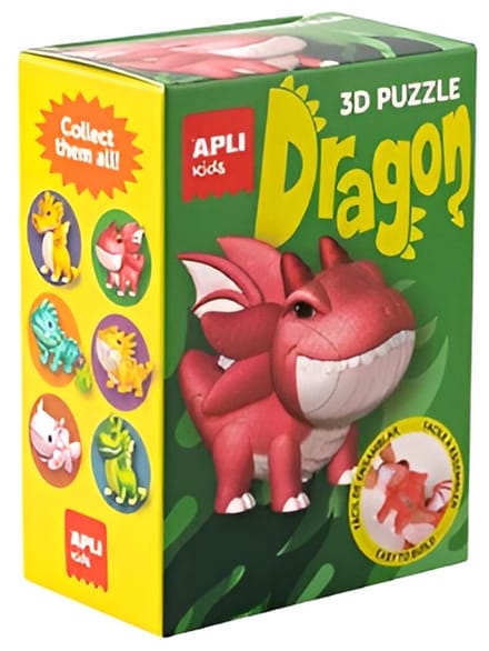 Apli Puzzel Draken Groen