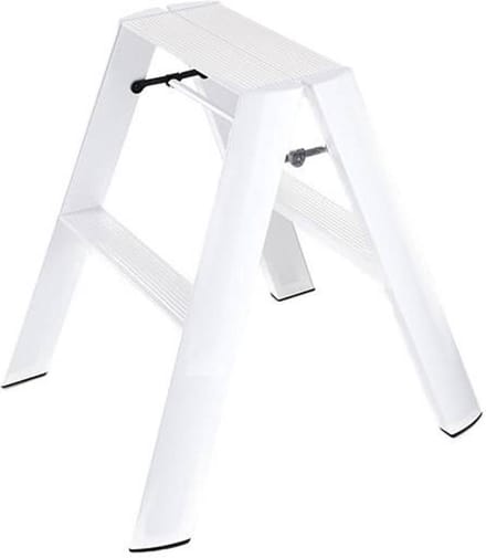 Hasegawa Design Trapladder - Wit - 2-staps - Lucano ML
