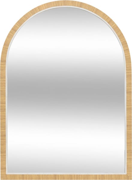 Atmosphera Thea Wandspiegel - 55x75cm - Donkerbeige
