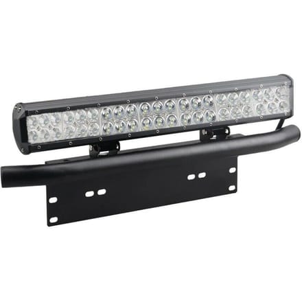 Support de montage pour barre lumineuse à LED noir