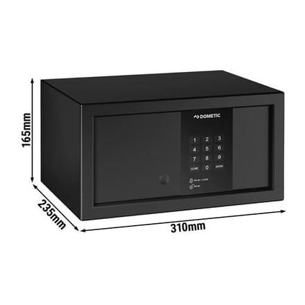 GGM Gastro DOMETIC ProSafe - Zimmersafe - MD310R1 - Türanschlag Rechts - 8 Liter