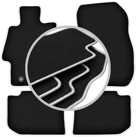 CARLUX-SILVER automatten voor: Subaru XV crossover (2011-2017)