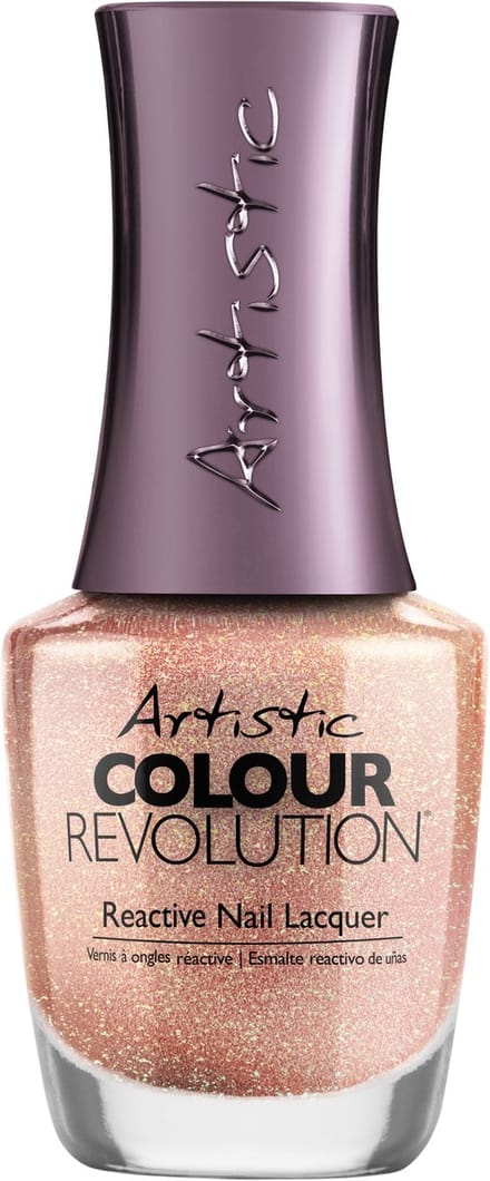 Artistic Nail Design Colour Revolution 'Abduct Me' (Chuncky Koper Glitter)