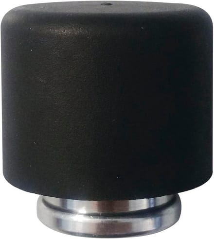 Deurstopper - Vloerstopper - Deuren Stoppen - Rubberen Buffer - 40 mm Diameter - Zwart