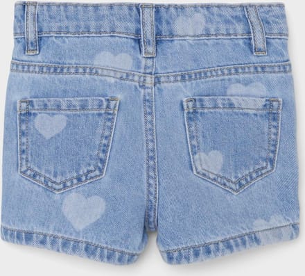 Name it short meisjes - blauw - NMFrose - maat 92