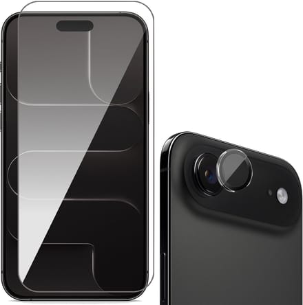Screenprotector & Camera Protector geschikt voor iPhone 17 Air - Glas