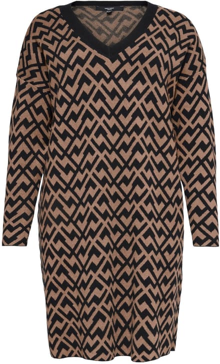 Vero Moda Curve Gebreide jurk VMCARIA Korte jurk