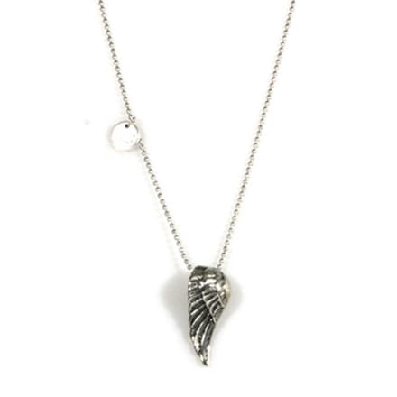 Heaven Eleven Ballchain heren RVS Vleugel MN115