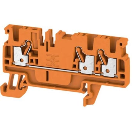 Weidmüller 1521830000 Doorgangsklem 5.1 mm Spanveer Oranje 100 stuk(s)
