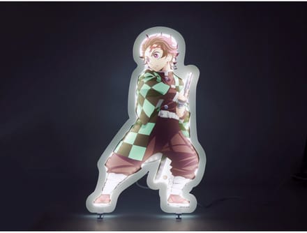 Beeldje Demon Slayer Tanjiro no Yaiba Nezuko Kamado neon lamp