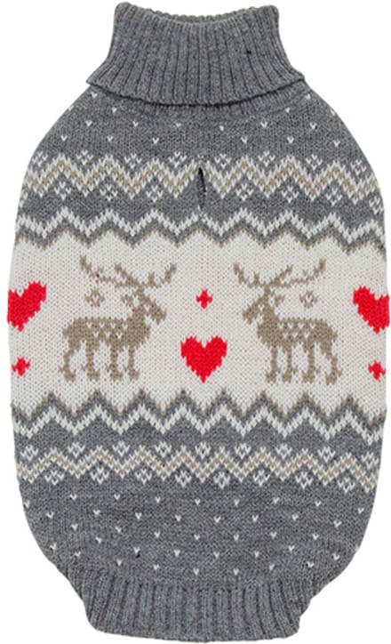 Jack and Vanilla Dogwalk Hondentrui Grijs - Maat S: 30 cm