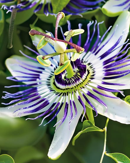 2 sets - Passiflora Caerulea Zaden Passiebloem Blauw Klimplant 300 Cm