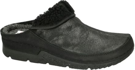 Berkemann -Dames -  zwart - pantoffels - maat 38.5