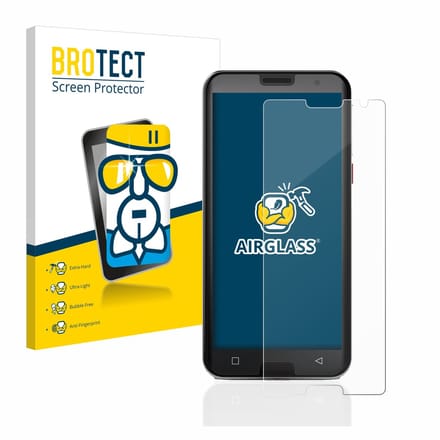 Screenprotector voor Emporia Smart 5 Beschermglas transparant