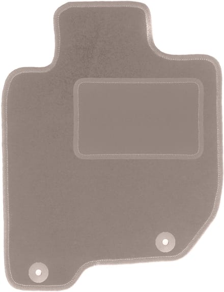 Beige bestuurdersmat voor: Mitsubishi L200 IV pick-up (2006-2015)