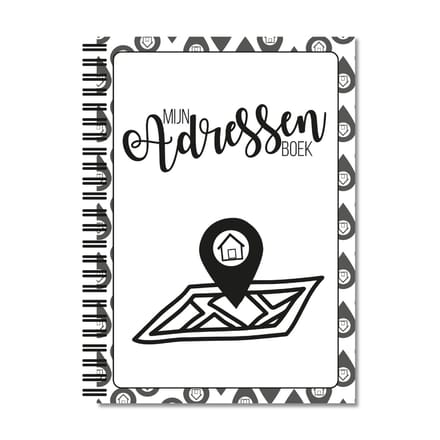Adressenboek | Invulboek - A5 formaat