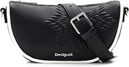 Desigual Schoudertas Aquiles Z Sheffield Mini Shoulder Bag Black Zwart